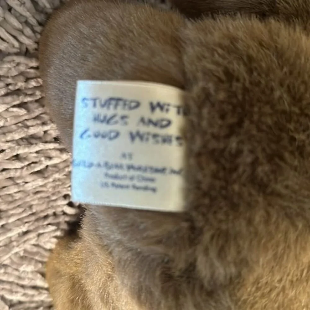 Build a Bear Traditional Brown Teddy Bear Bow not included‎
